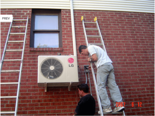 Ductless System Installation